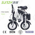 12" with Shimano Gear Men/Lady/Kids Electric Bike with Spoked Wheel